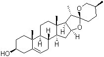 structure of CAS# 512-06-1, Diosgenin