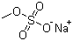 structure of CAS# 512-42-5, Sodium methyl sulfate;Methyl sodium sulfate; Methylsulfuric acid sodium salt