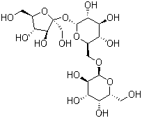 结构式 CAS# 512-69-6, 棉子糖