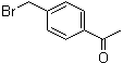 structure of CAS# 51229-51-7, 4'-(Bromomethyl)acetophenone;p-(Bromomethyl)acetophenone; p-Acetylbenzyl bromide