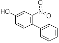 structure of CAS# 51264-59-6, 2-Nitro-[1,1'-biphenyl]-4-ol;2-Nitrobiphenyl-4-ol; 3-Nitro-4-phenylphenol; 4-Hydroxy-2-nitrobiphenyl