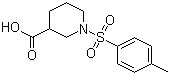 structure of CAS# 5134-62-3, 1-(Toluene-4-sulfonyl)piperidine-3-carboxylic acid
