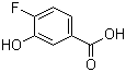 structure of CAS# 51446-31-2, 4-Fluoro-3-hydroxybenzoic acid