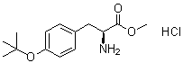structure of CAS# 51482-39-4, Methyl (S)-2-amino-3-(4-tert-butoxyphenyl)propanoate hydrochloride