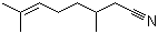 structure of CAS# 51566-62-2, Citronellyl nitrile;3,7-Dimethyloct-6-enenitrile