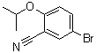 结构式 CAS# 515832-52-7, 5-溴-2-异丙氧基苯甲腈