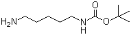 N-Boc-cadaverine molecular structure (CAS 51644-96-3)