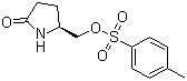 结构式 CAS# 51693-17-5, (S)-(+)-5-羟甲基-2-吡咯烷酮对甲苯磺酸酯