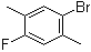 structure of CAS# 51760-04-4, 1-Bromo-4-fluoro-2,5-dimethylbenzene