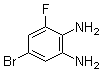 structure of CAS# 517920-69-3, 5-Bromo-3-fluoro-1,2-benzenediamine;5-Bromo-2,3-diaminofluorobenzene