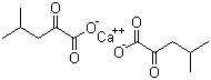structure of CAS# 51828-95-6, alpha-Keto-leucine calcium salt;4-Methyl-2-oxopentanoic acid calcium salt; 4-Methyl-2-oxovaleric acid calcium salt; Ketoleucine calcium salt