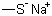 Sodium thiomethoxide molecular structure (CAS 5188-07-8)