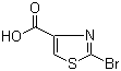 结构式 CAS# 5198-88-9, 2-溴-4-噻唑羧酸