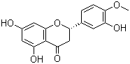 structure of CAS# 520-33-2, Hesperetin;4-Methoxy-3,5',7'-trihydroxyflavanone