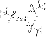 structure of CAS# 52093-28-4, Samarium(III) trifluoromethanesulfonate