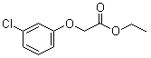 结构式 CAS# 52094-98-1, (3-氯苯氧基)乙酸乙酯