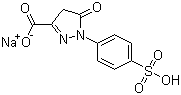 structure of CAS# 52126-51-9, Sodium 5-oxo-1-(4-sulfophenyl)-4H-pyrazole-3-carboxylate;Sodium hydrogen 4,5-dihydro-5-oxo-1-(4-sulphonatophenyl)-1H-pyrazole-3-carboxylate; 4,5-Dihydro-5-oxo-1-(4-sulfophenyl)-1H-pyrazole-3-carboxylic acid monosodium salt