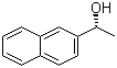 (+)-(R)-1-(2-萘基)乙醇分子结构 (CAS 52193-85-8)