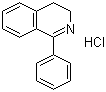 structure of CAS# 52250-51-8, 1-Phenyl-3,4-dihydroisochinoline hydrochloride;1-Phenyl-3,4-dihydroisoquinoline hydrochloride