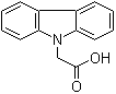 9H-咔唑-9-乙酸分子结构 (CAS 524-80-1)