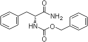 structure of CAS# 5241-56-5, N-Benzyloxycarbonyl-D-phenylalanine amide;Benzyl ((R)-1-amino-1-oxo-3-phenylpropan-2-yl)carbamate