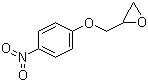 结构式 CAS# 5255-75-4, 2-[(4-硝基苯氧基)甲基]环氧乙烷