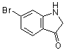 结构式 CAS# 52578-60-6, 6-溴-1,2-二氢-3H-吲哚-3-酮