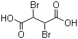 结构式 CAS# 526-78-3, 2,3-二溴丁二酸
