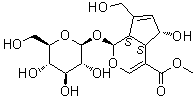 structure of CAS# 52613-28-2, Deacetylasperulosidic acid methyl ester;6alpha-Hydroxygeniposide