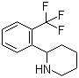 structure of CAS# 526182-94-5, 2-[2-(Trifluoromethyl)phenyl]piperidine