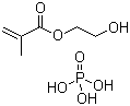 结构式 CAS# 52628-03-2, 2-甲基-2-丙烯酸-2-羟乙基酯磷酸酯
