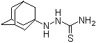 structure of CAS# 52662-65-4, Adamantyl thiosemicarbazide;4-(1-Adamantyl)-3-thiosemicarbazide