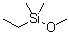 Ethylmethoxydimethylsilane molecular structure (CAS 52686-75-6)