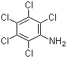 structure of CAS# 527-20-8, Pentachloroaniline;2,3,4,5,6-Pentachloroaniline