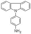 结构式 CAS# 52708-37-9, N-(4-氨基苯基)咔唑