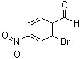 结构式 CAS# 5274-71-5, 2-溴-4-硝基苯甲醛