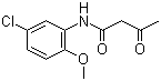 结构式 CAS# 52793-11-0, 乙酰乙酰-2-甲氧基-5-氯苯胺; 乙酰乙酰-5-氯-2-甲氧基苯胺