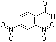 2,4-二硝基苯甲醛分子结构 (CAS 528-75-6)