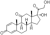 泼尼松分子结构 (CAS 53-03-2)