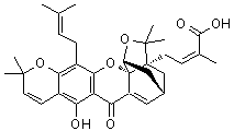 structure of CAS# 5304-71-2, Morellic acid;(-)-Morellic acid