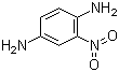 structure of CAS# 5307-14-2, 1,4-Diamino-2-nitrobenzene;2-Nitro-1,4-phenylenediamine; 2-Nitro-p-phenylenediamine