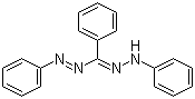 Triphenylformazan molecular structure (CAS 531-52-2)