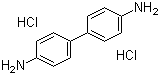 structure of CAS# 531-85-1, Benzidine dihydrochloride;4,4'-Diaminobiphenyl dihydrochloride; [1,1'-Biphenyl]-4,4'-diamine dihydrochloride