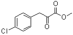 结构式 CAS# 53101-00-1, 3-(4-氯苯基)丙酮酸甲酯