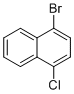 1-Bromo-4-chloronaphthalene molecular structure (CAS 53220-82-9)