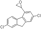 结构式 CAS# 53221-14-0, 2,7-二氯芴-4-环氧乙烷