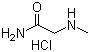 structure of CAS# 5325-64-4, Sarcosinamide hydrochloride;2-(Methylamino)acetamide hydrochloride
