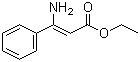 structure of CAS# 53256-19-2, (Z)-3-Amino-3-phenyl-2-propenoic acid ethyl ester;(2Z)-3-Amino-3-phenyl-2-propenoic acid ethyl ester
