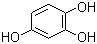 structure of CAS# 533-73-3, 1,2,4-Benzenetriol;1,2,4-Trihydroxybenzene; Hydroxyhydroquinone; Benzene-1,2,4-triol