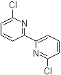 6,6'-二氯-2,2'-联吡啶分子结构 (CAS 53344-72-2)